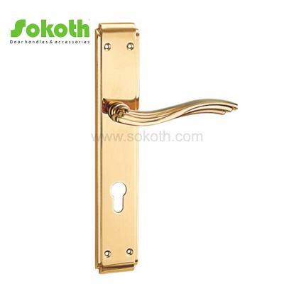 ZINC ALLOY LEVER ON PLATESKT-P341