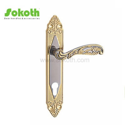 ZINC ALLOY LEVER ON PLATESKT-P337