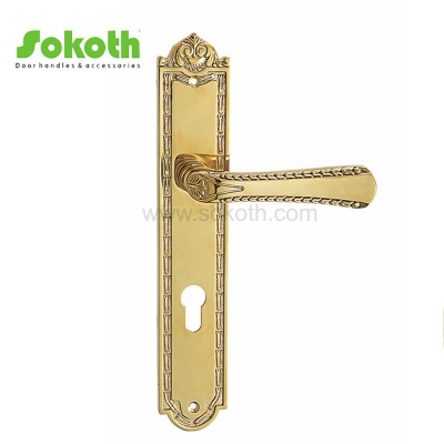 ZINC ALLOY LEVER ON PLATESKT-P336