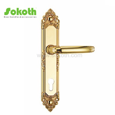 ZINC ALLOY LEVER ON PLATESKT-P335