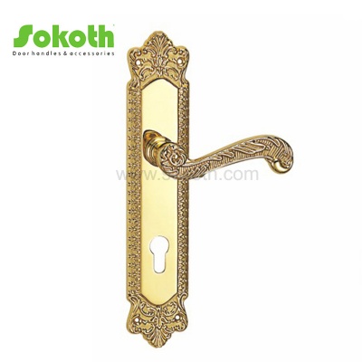 ZINC ALLOY LEVER ON PLATESKT-P334