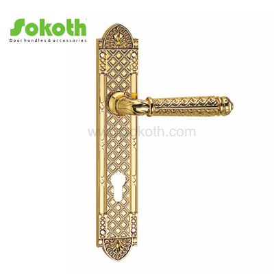 ZINC ALLOY LEVER ON PLATESKT-P333