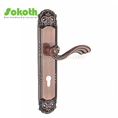 ZINC ALLOY LEVER ON PLATESKT-P329