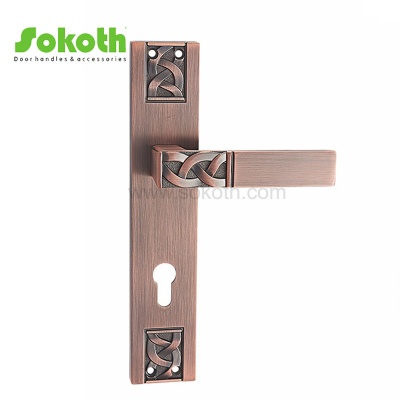 ZINC ALLOY LEVER ON PLATESKT-P327