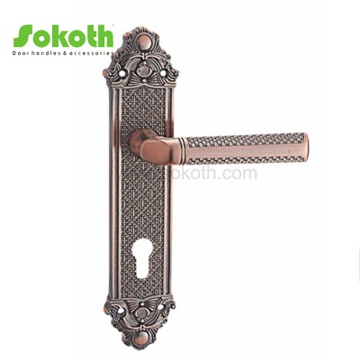 ZINC ALLOY LEVER ON PLATESKT-P326