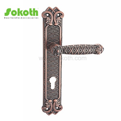 ZINC ALLOY LEVER ON PLATESKT-P323