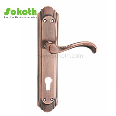 ZINC ALLOY LEVER ON PLATESKT-P319