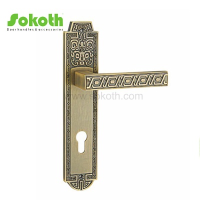 ZINC ALLOY LEVER ON PLATESKT-P317