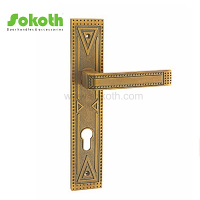 ZINC ALLOY LEVER ON PLATESKT-P313