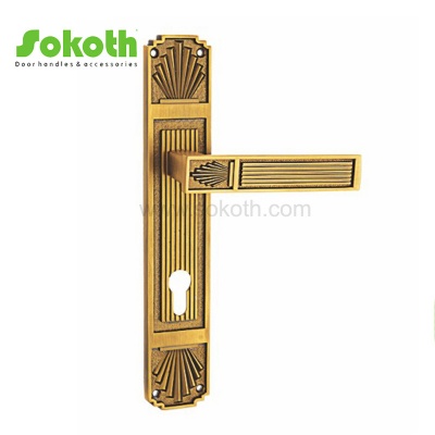 ZINC ALLOY LEVER ON PLATESKT-P312