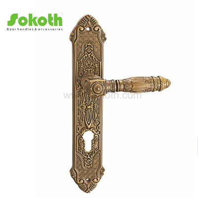 ZINC ALLOY LEVER ON PLATESKT-P308
