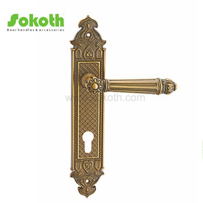 ZINC ALLOY LEVER ON PLATESKT-P307