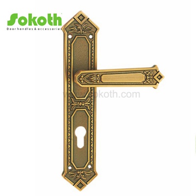 ZINC ALLOY LEVER ON PLATESKT-P306