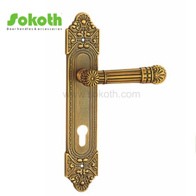 ZINC ALLOY LEVER ON PLATESKT-P304