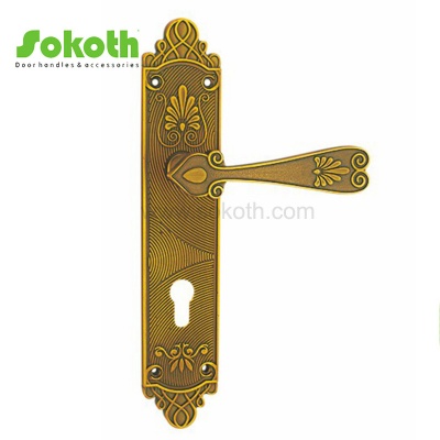 ZINC ALLOY LEVER ON PLATESKT-P303