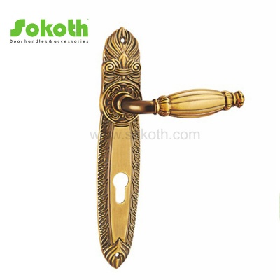 ZINC ALLOY LEVER ON PLATESKT-P302