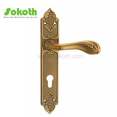ZINC ALLOY LEVER ON PLATESKT-P298