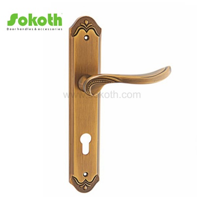 ZINC ALLOY LEVER ON PLATESKT-P297