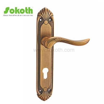 ZINC ALLOY LEVER ON PLATESKT-P296