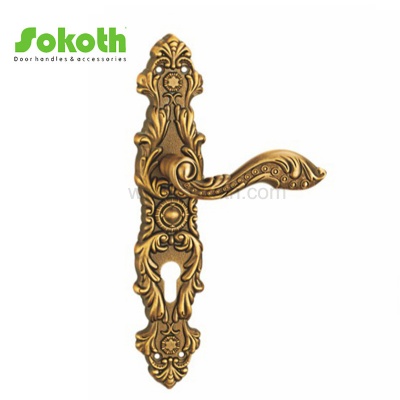 ZINC ALLOY LEVER ON PLATESKT-P294