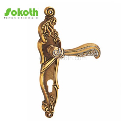 ZINC ALLOY LEVER ON PLATESKT-P293