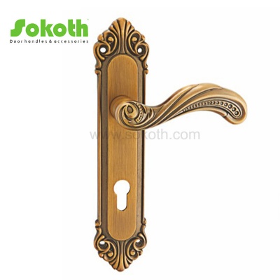 ZINC ALLOY LEVER ON PLATESKT-P292