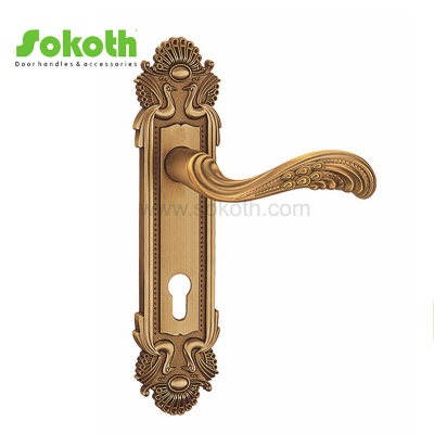 ZINC ALLOY LEVER ON PLATESKT-P291