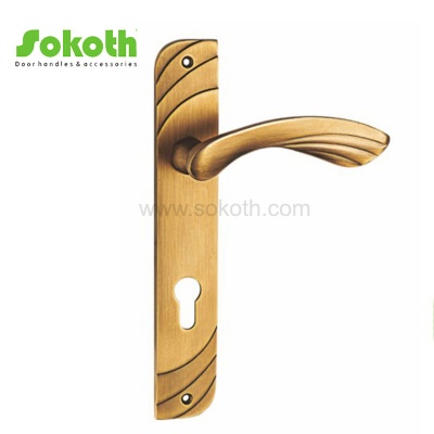 ZINC ALLOY LEVER ON PLATESKT-P289