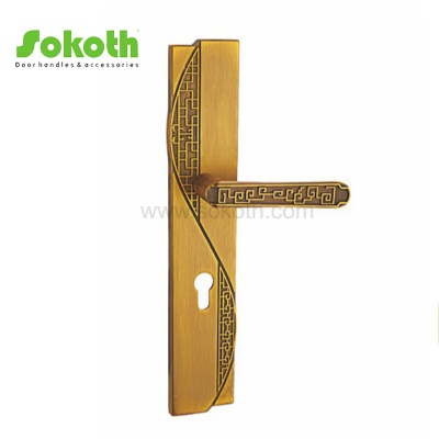 ZINC ALLOY LEVER ON PLATESKT-P288