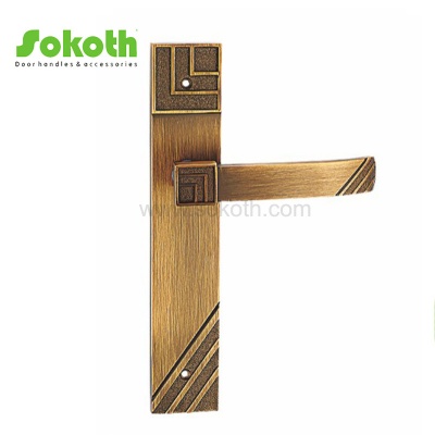 ZINC ALLOY LEVER ON PLATESKT-P285