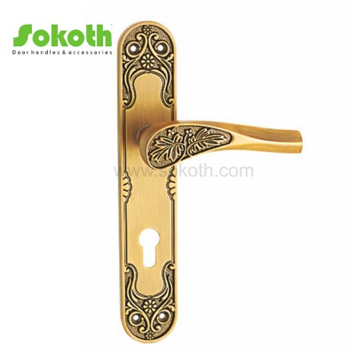ZINC ALLOY LEVER ON PLATESKT-P279