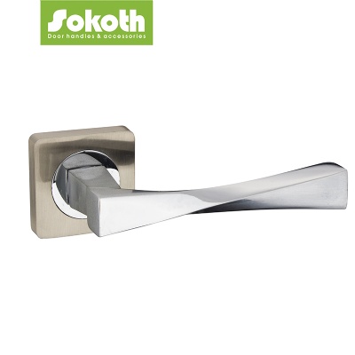 ISRAEL MARKET ALUMINUM DOOR HANDLESKT-L230 SN NP