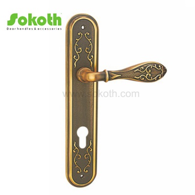 ZINC ALLOY LEVER ON PLATESKT-P275