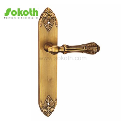 ZINC ALLOY LEVER ON PLATESKT-P274