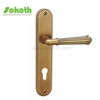 ZINC ALLOY LEVER ON PLATESKT-P273