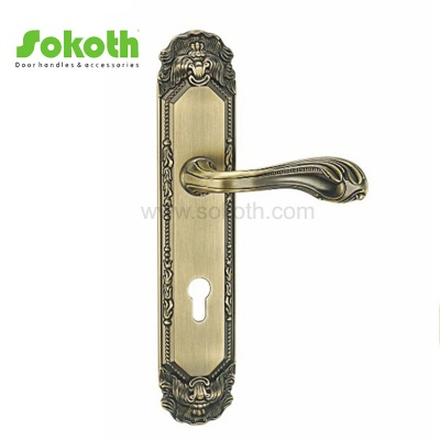 ZINC ALLOY LEVER ON PLATESKT-P271