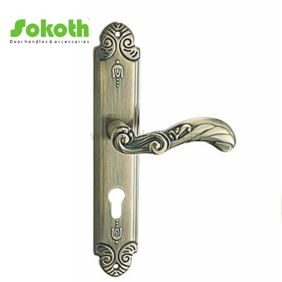 ZINC ALLOY LEVER ON PLATESKT-P269