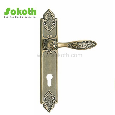 ZINC ALLOY LEVER ON PLATESKT-P268