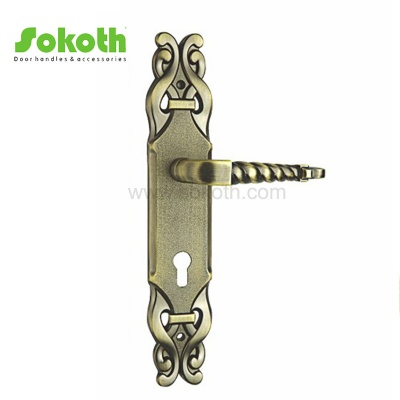 ZINC ALLOY LEVER ON PLATESKT-P266