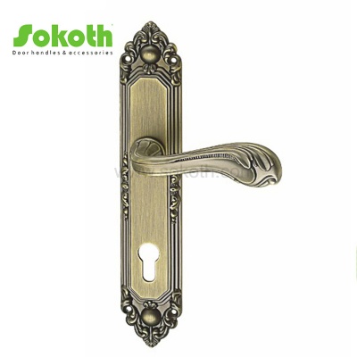 ZINC ALLOY LEVER ON PLATESKT-P265