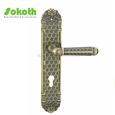 ZINC ALLOY LEVER ON PLATESKT-P264
