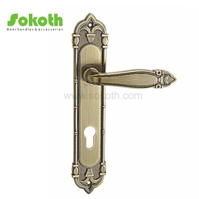 ZINC ALLOY LEVER ON PLATESKT-P263