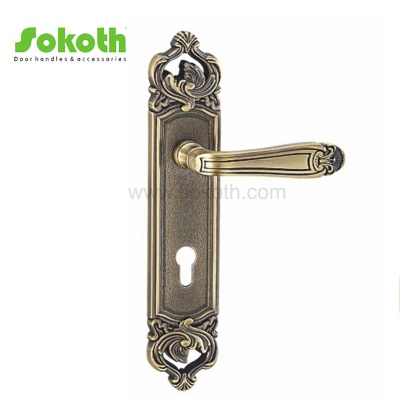 ZINC ALLOY LEVER ON PLATESKT-P258