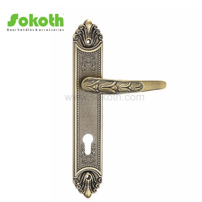ZINC ALLOY LEVER ON PLATESKT-P257