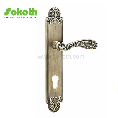 ZINC ALLOY LEVER ON PLATESKT-P254