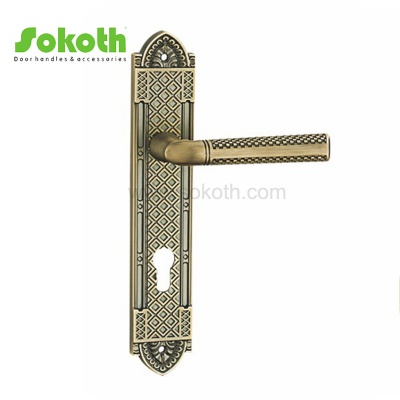 ZINC ALLOY LEVER ON PLATESKT-P253