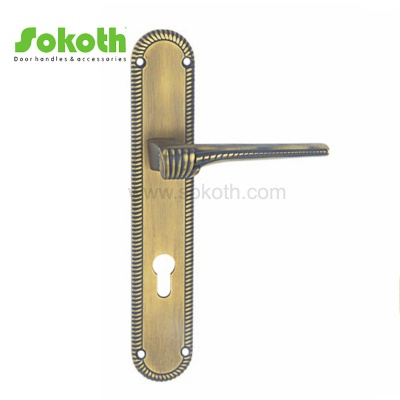 ZINC ALLOY LEVER ON PLATESKT-P252