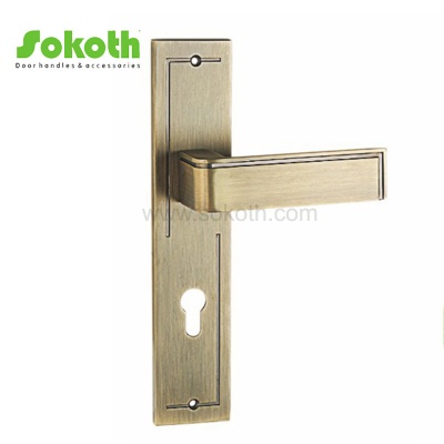 ZINC ALLOY LEVER ON PLATESKT-P248