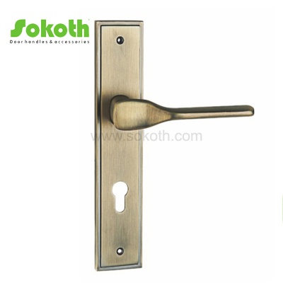 ZINC ALLOY LEVER ON PLATESKT-P247