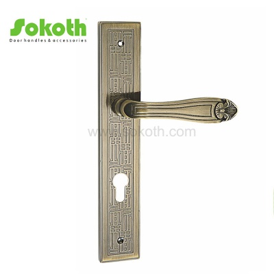 ZINC ALLOY LEVER ON PLATESKT-P246